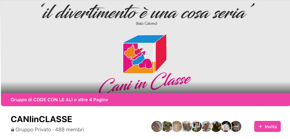 CANIinCLASSE-gruppo_Facebook